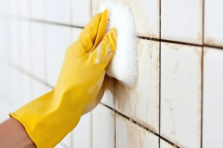 person-cleaning-mold-wall-tiles-with-sponge_928695-46524